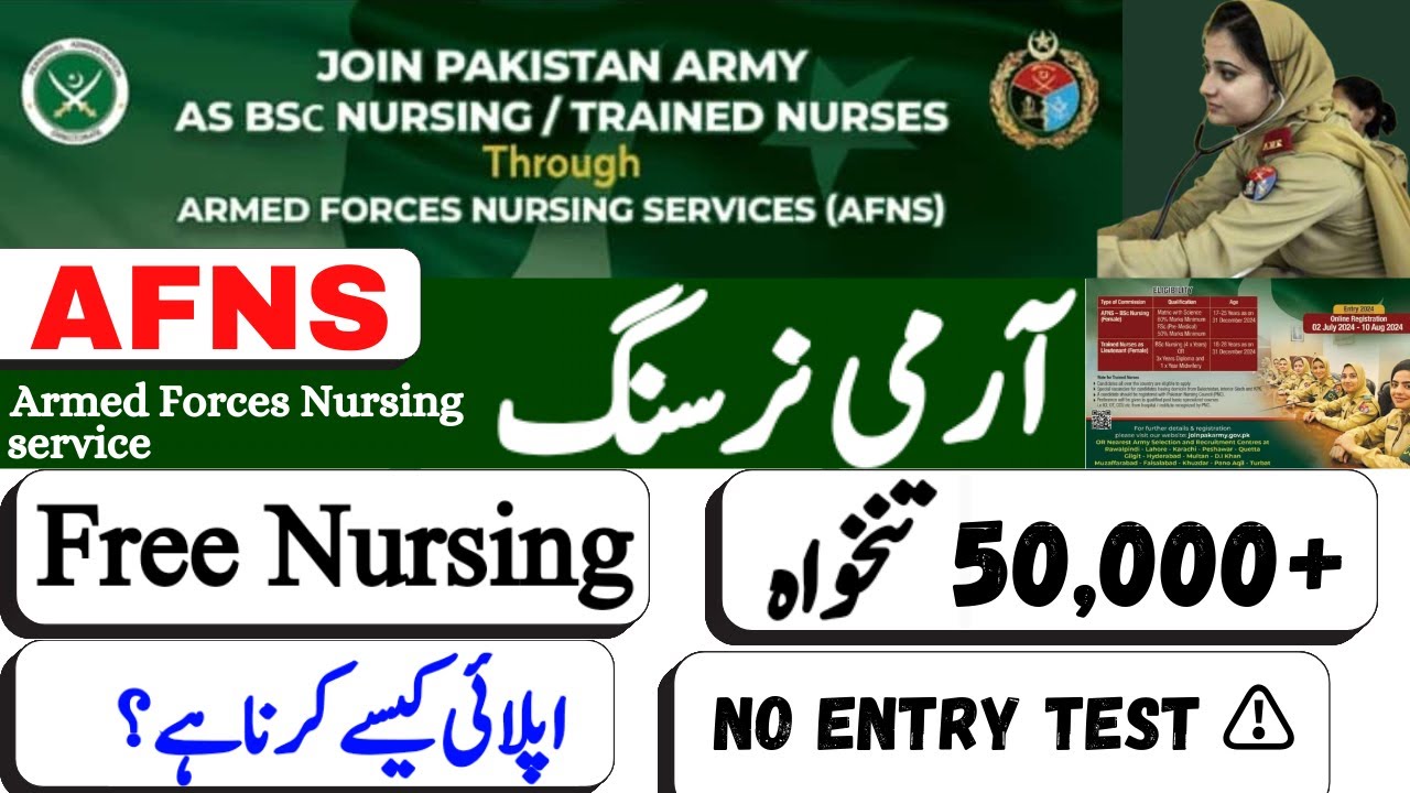 AFNS(Army Nursing) 2024 registration started Leutinent Nurse |How to apply | Eligibility