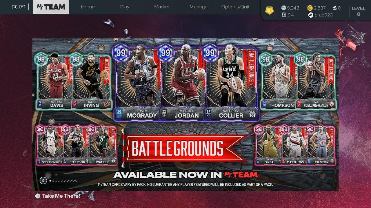 NBA 2K26: MyTEAM Redeeming a Locker Code Reward!!