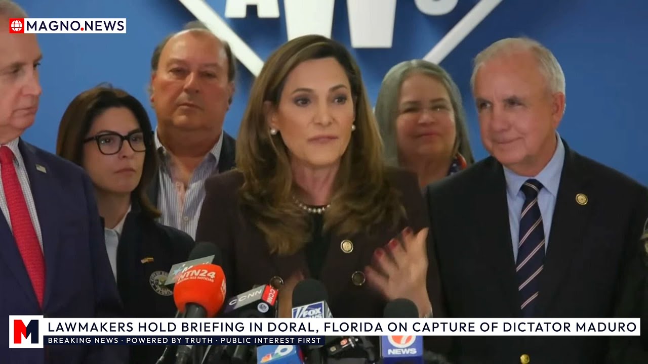 🇺🇸 Maria Elvira Salazar & Florida Lawmakers React to Trump's Operation that Captured Maduro [LIVE]