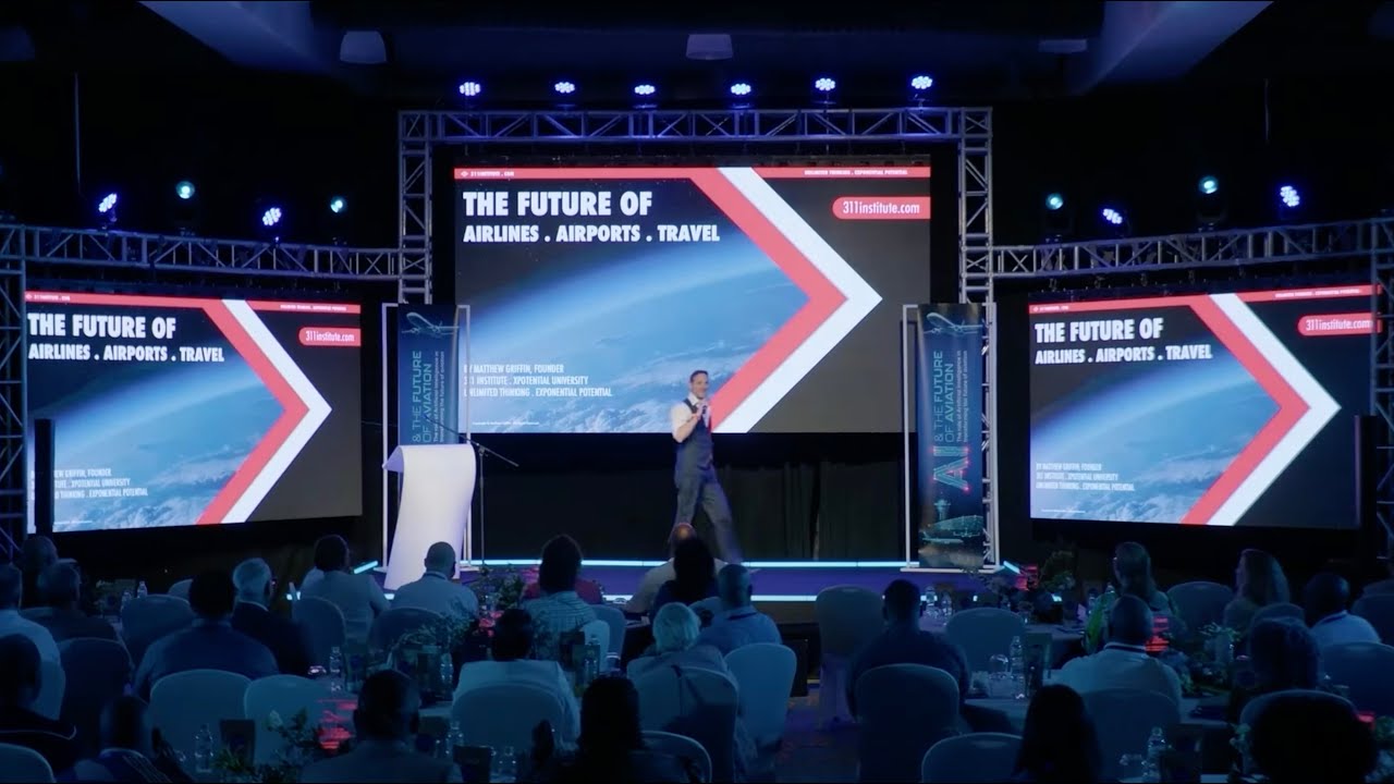 AI and the Future of Aviation and Airports | IATA, Curacao | Matthew Griffin | Futurist Keynote