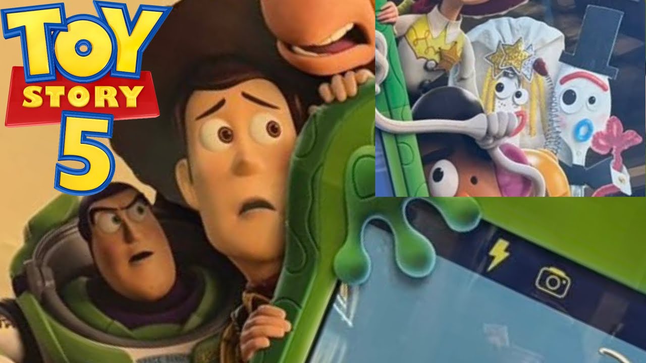 New look at Toy Story 5 cardboard poster