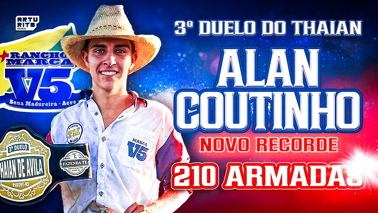ALAN COUTINHO - NOVO RECORDE - 3º DUELO DO THAIAN