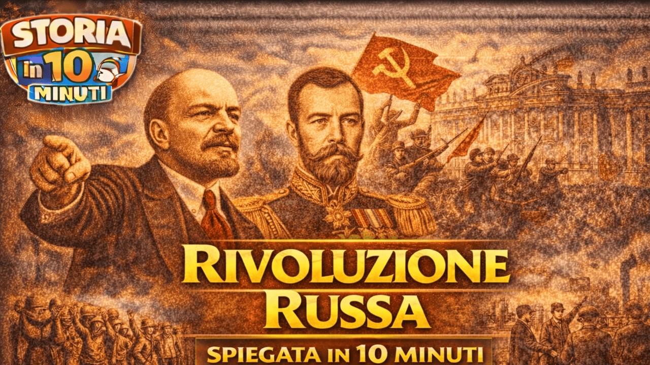 🎬 La Rivoluzione Russa – L’evento che ha cambiato il Novecento