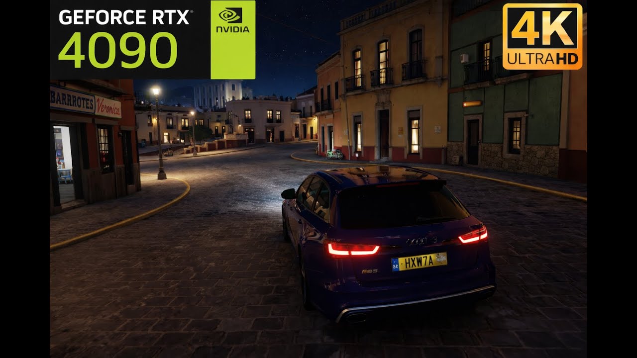 4K - FORZA HORIZON 5 - AUDI RS6 (2015) -  RTX 4090 GAMEPLAY