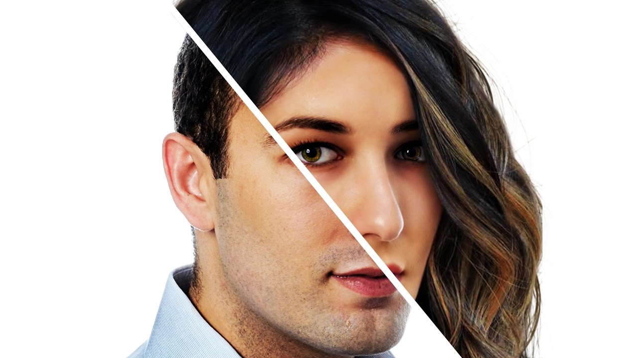 Incredible MALE TO FEMALE gender transformation!