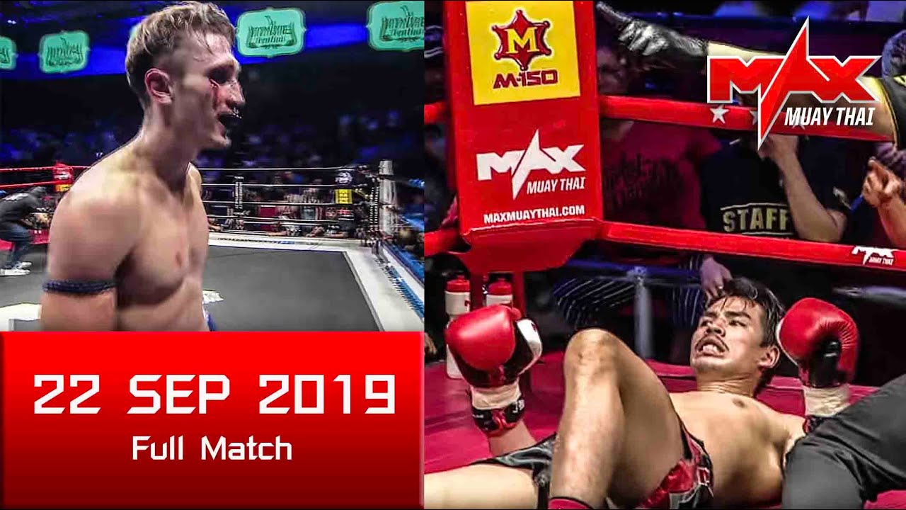 [THAILAND VS RUSSIA]สุริยาวุธ ส.ส.ต้อยแปดริ้ว VS VLADIMIR SHULYAK| MAX MUAY THAI (22-09-2019)คู่ 6