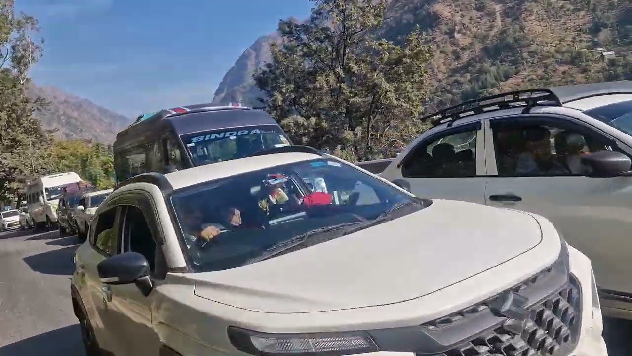 Biggest traffic in India #viral #youtube #manali 