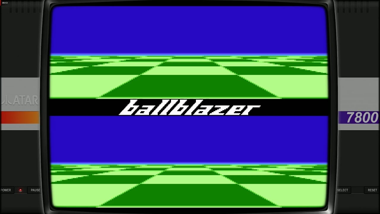 Ballblazer (Atari 7800) &ndash; Futuristic Sports Action & Classic Rotofoil Battles!