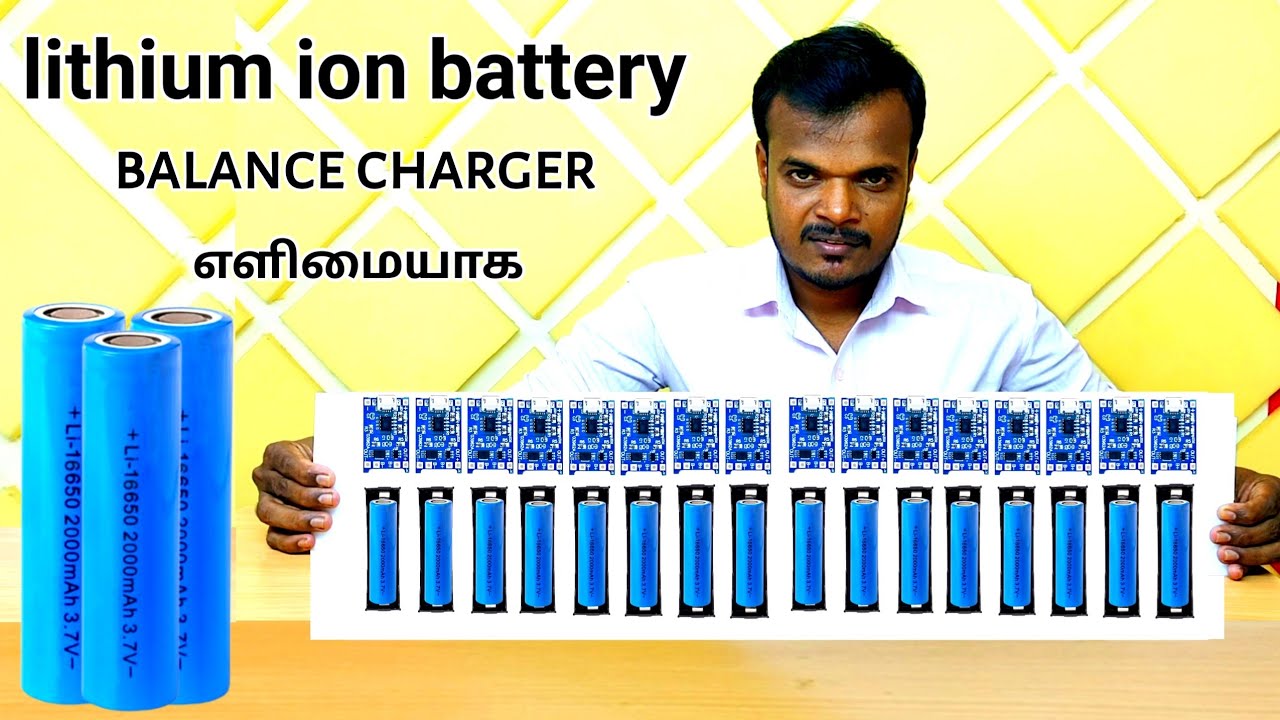 lithium ion battery  active  balance charging| TP4056 -mschinnasamy