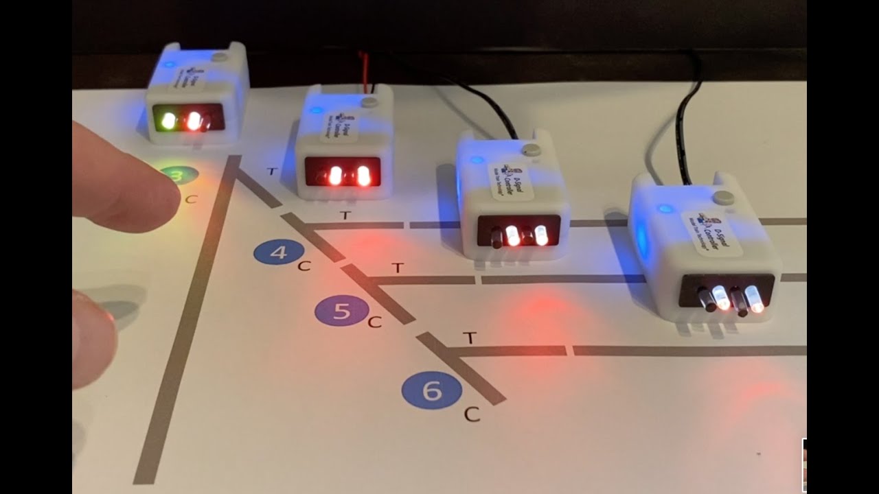 SIGNAL INTERLOCKING using Model Train Technology's D-Signal Controller