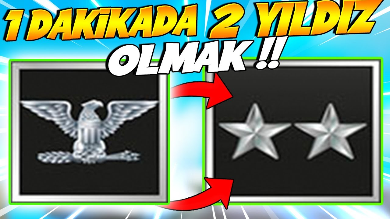 1 DAKİKADA KARTALDAN İKİ YILDIZ OLMAK !! RÜTBE ATLAMA WOLFTEAM EFSANE GP