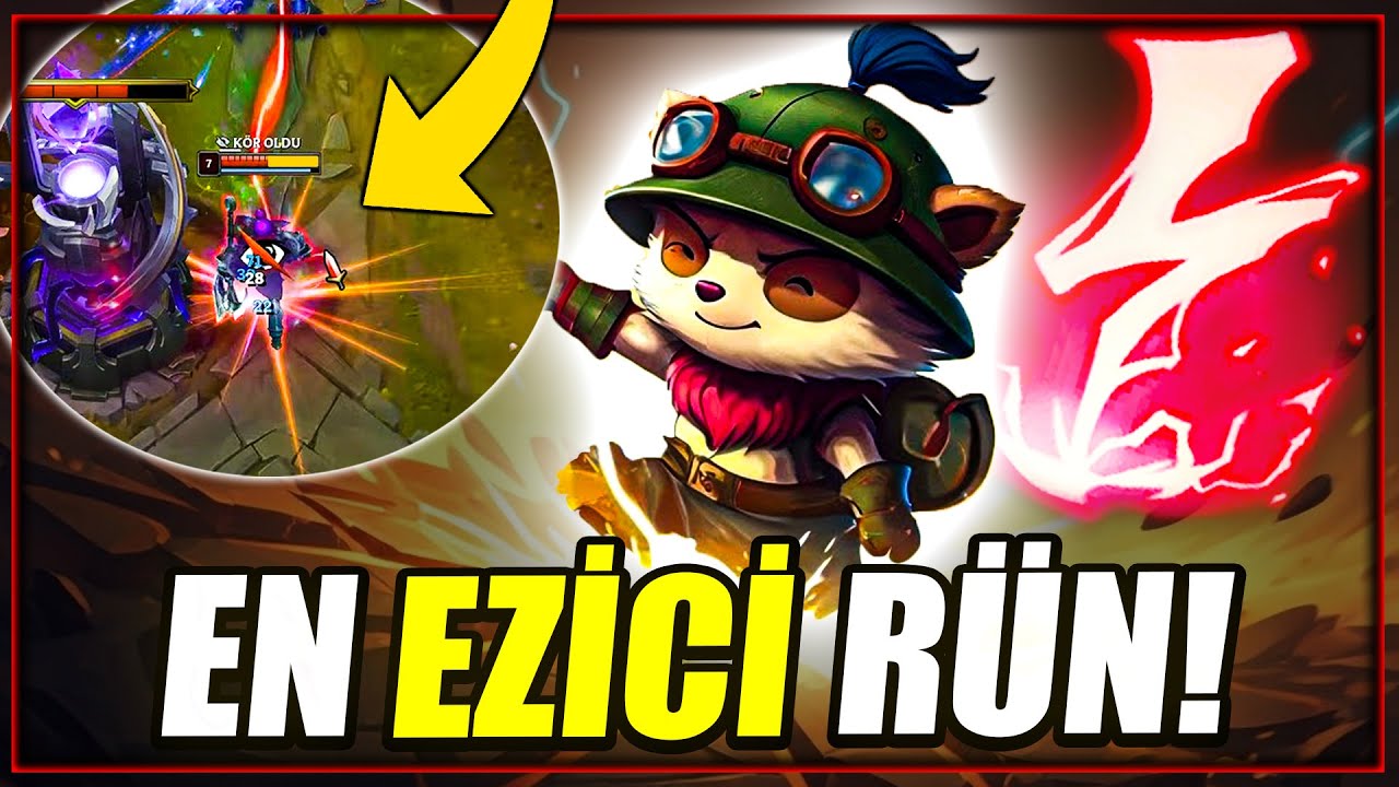 Teemo'nun EN EZİCİ Rünü ile 3 Maç Birden! | Rün Rehberi Bölüm 3