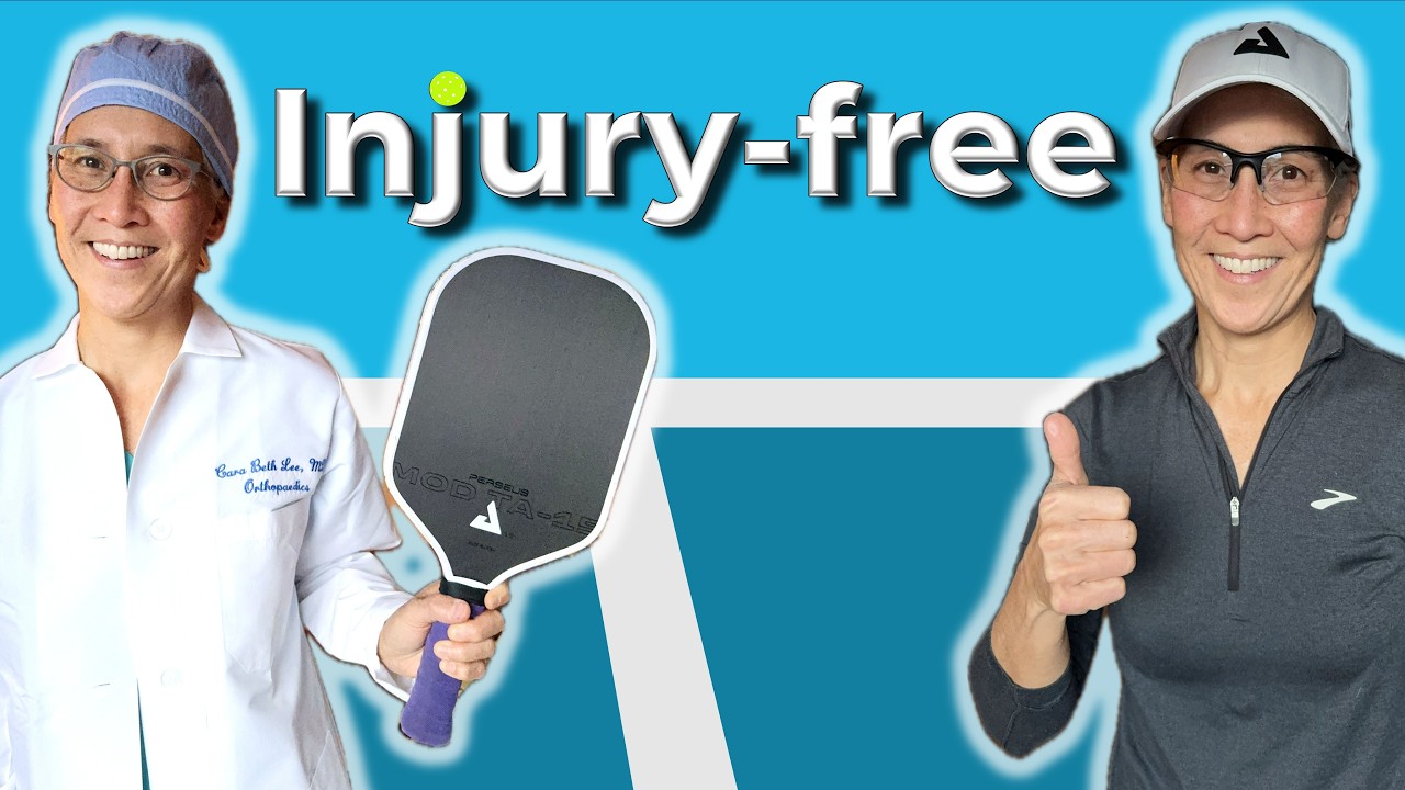 Prevent Pickleball Injuries (Tips from a senior pro/surgeon)