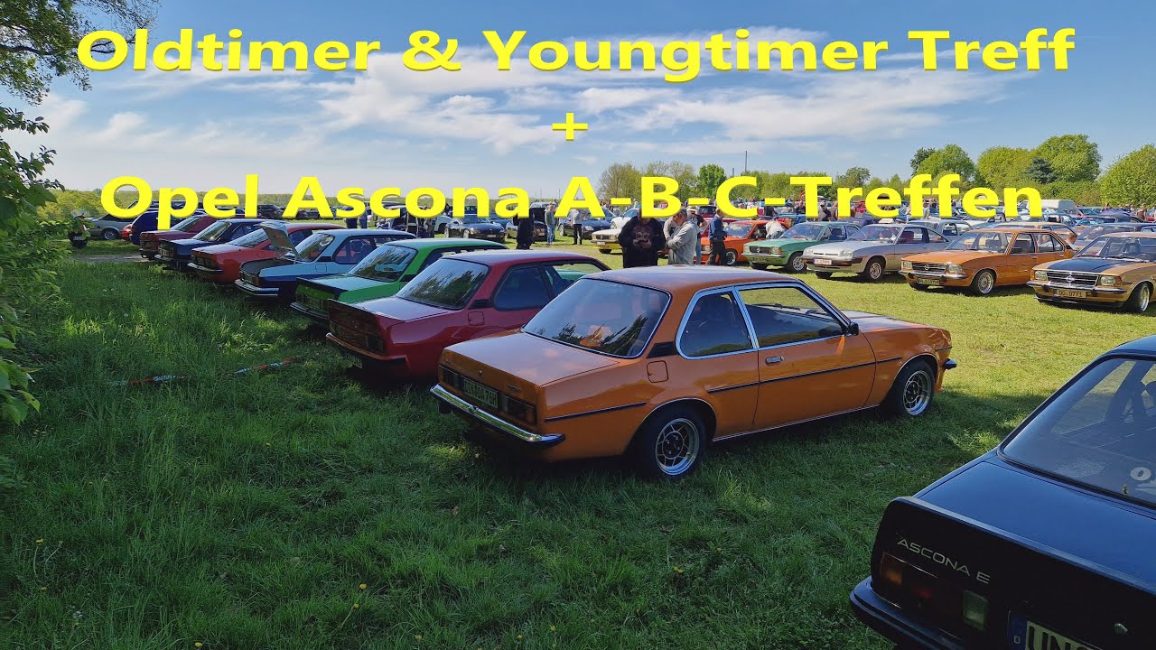 Oldtimer & Youngtimer Treff + Opel Ascona A-B-C-Treffen - Bikertreff Vogel (Marl 27.04.25)