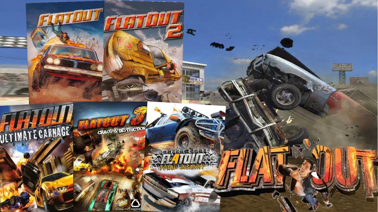 Рейтинг всех игр Flatout от ХУДШЕГО к ЛУЧШЕМУ (5 лучших игр)