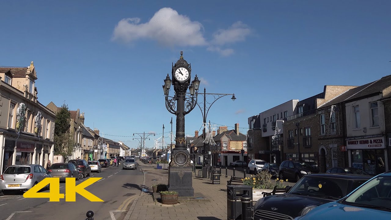 Ramsey, Cambridgeshire Walk: Town Centre【4K】