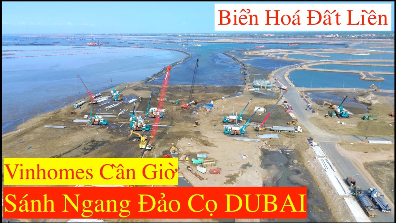 Vinhomes Cần Giờ Siêu Đô Thị Biển Vươn Tầm Thế Giới Tiến Độ Giá Bán Ra Sao??