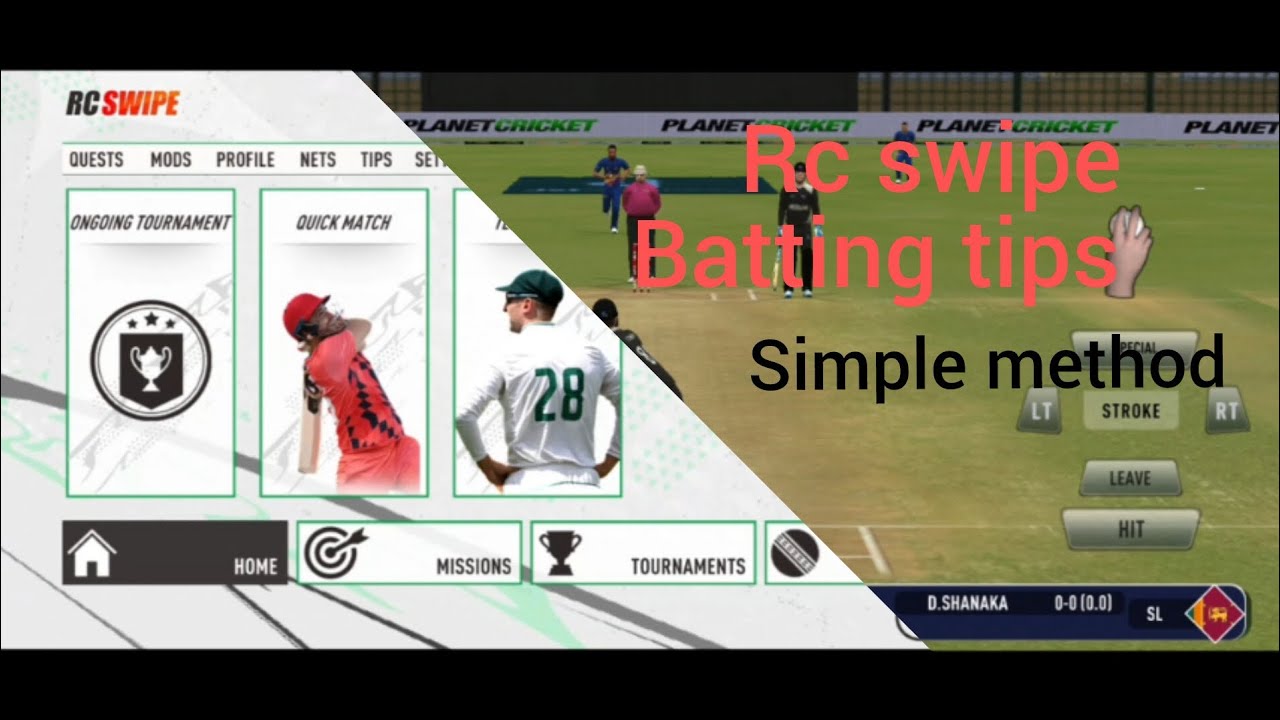 Realcricket swipe batting tips tamil |CS gameing tamil 