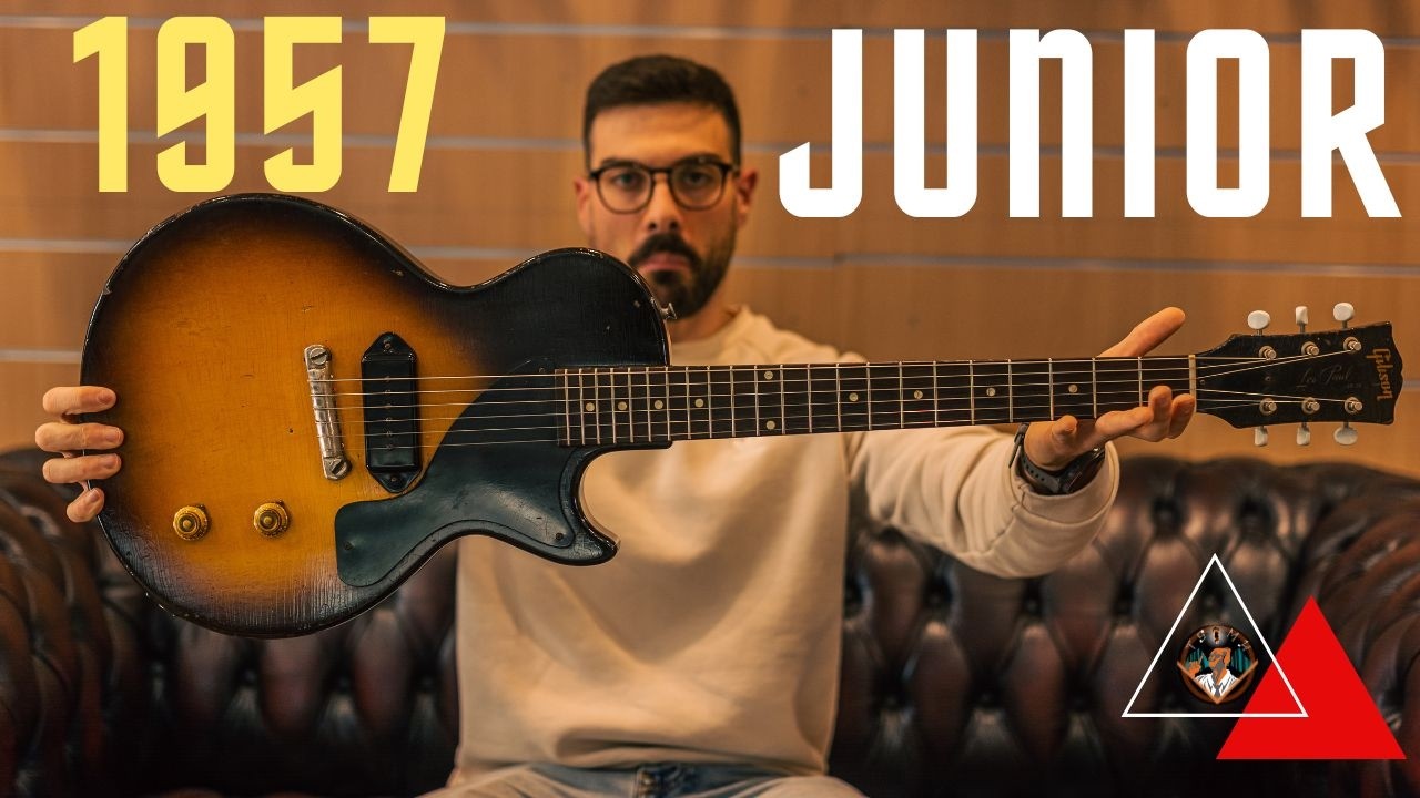 LES PAUL JR del 1957.. suono per la PRIMA volta una CHITARRA VINTAGE.