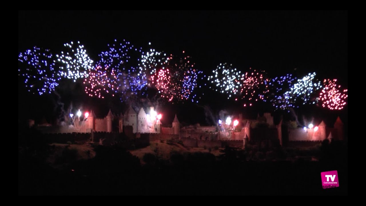 Revivez en intégralité l'Embrasement de la cité de Carcassonne du 14 juillet 2017 :