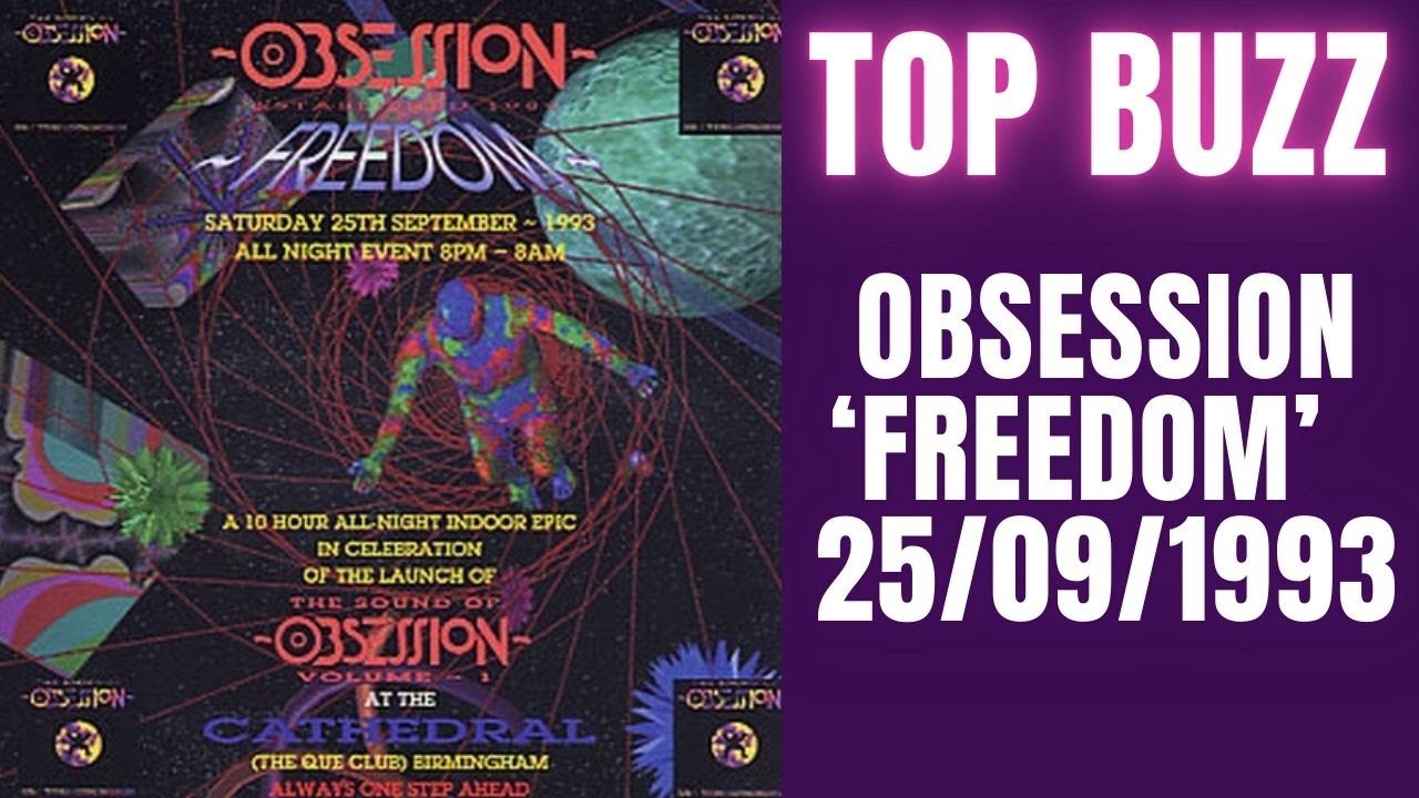 Top Buzz @ Obsession 'Freedom' 25th Sep 1993 (Que Club, Birmingham)