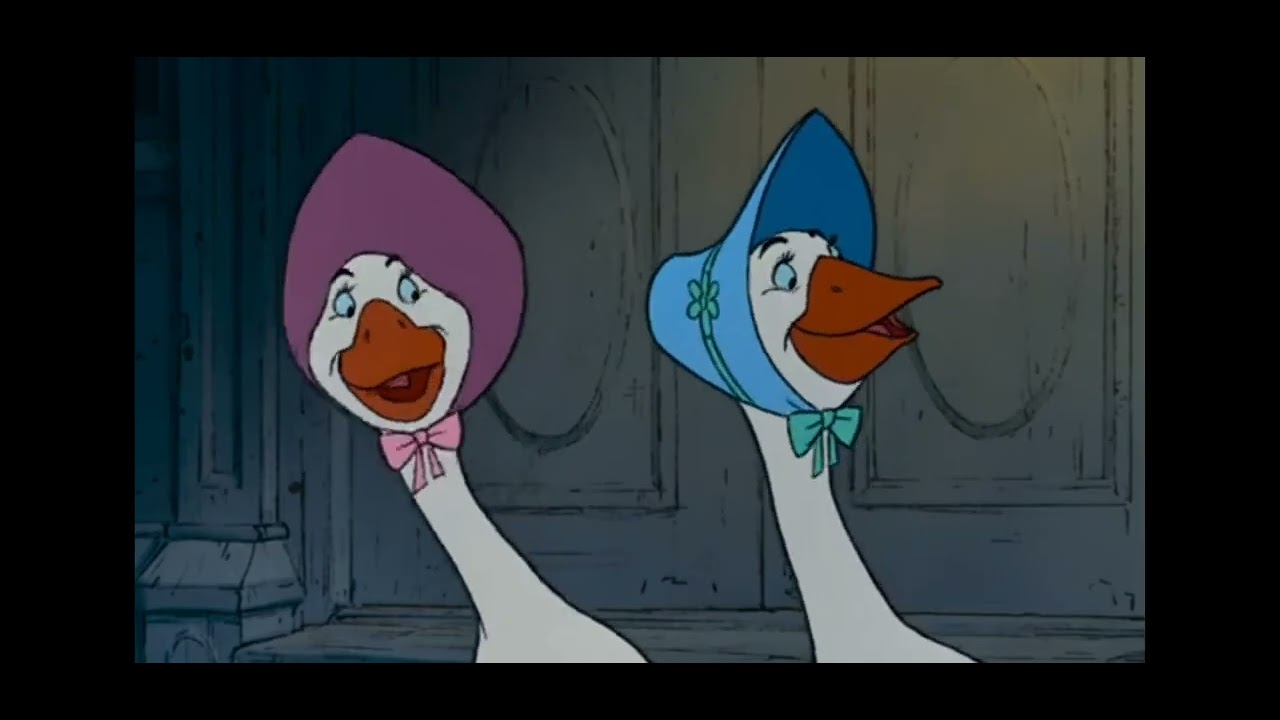 The Aristocats--Uncle Waldo scene 1970.