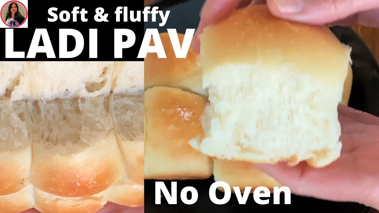 Soft and fluffy ladi pav, perfect on gas stove & in oven with 35 year old recipe| Poonam's Kitchen