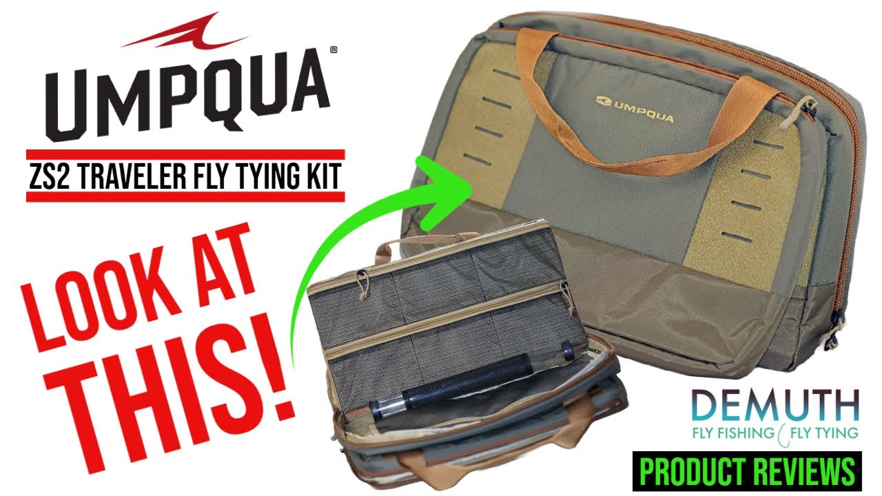 Product Review:  Umpqua ZS2 Traveler Fly Tying Kit Bag