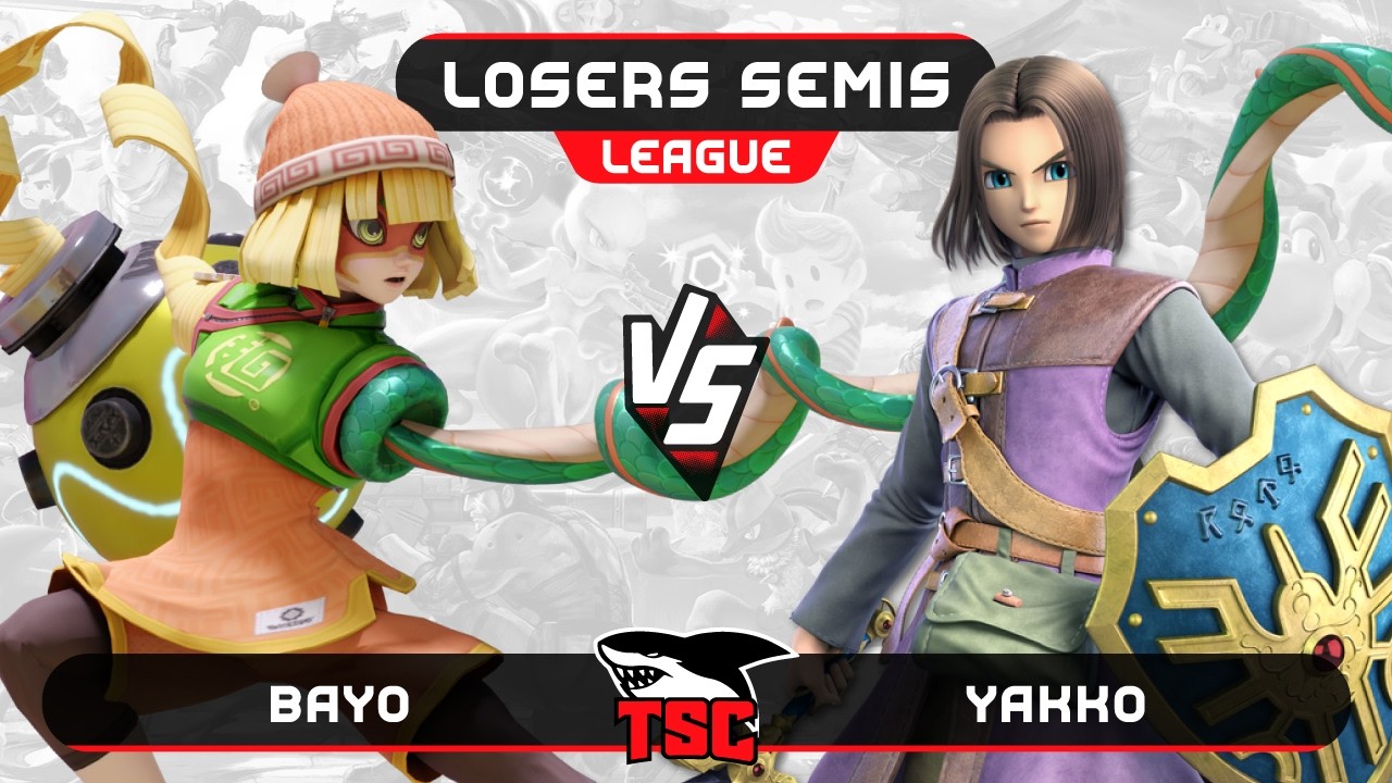 Bayo (Min Min) vs Yakko (Hero) - Losers Semis - Smacho League 17 - SSBU