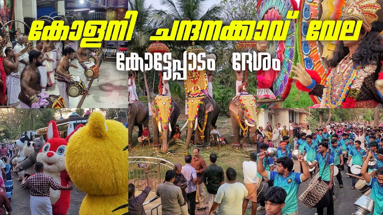 Colony Vela 2026 Highlights | ചന്ദന ഭഗവതി വേല കോട്ടേപ്പാടം ദേശം | Chandhana Bhagavathy Vela