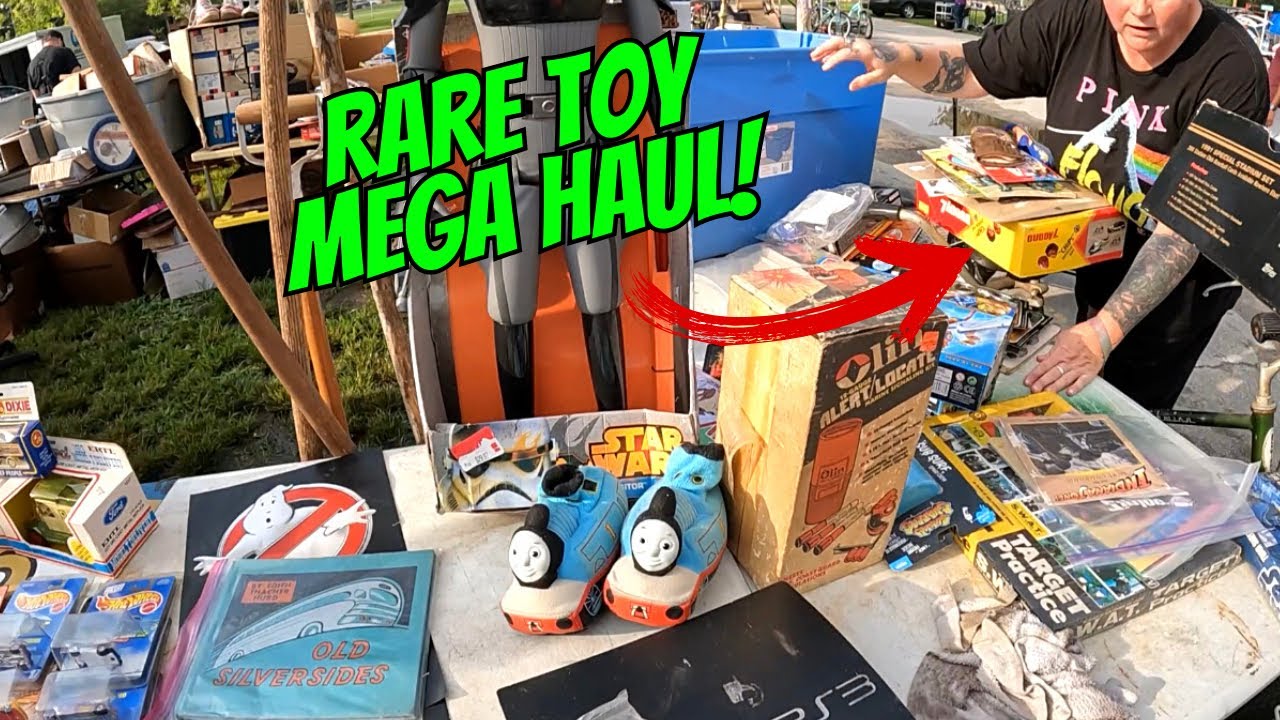 Insane Vintage Toy Collection Found at a Flea Market