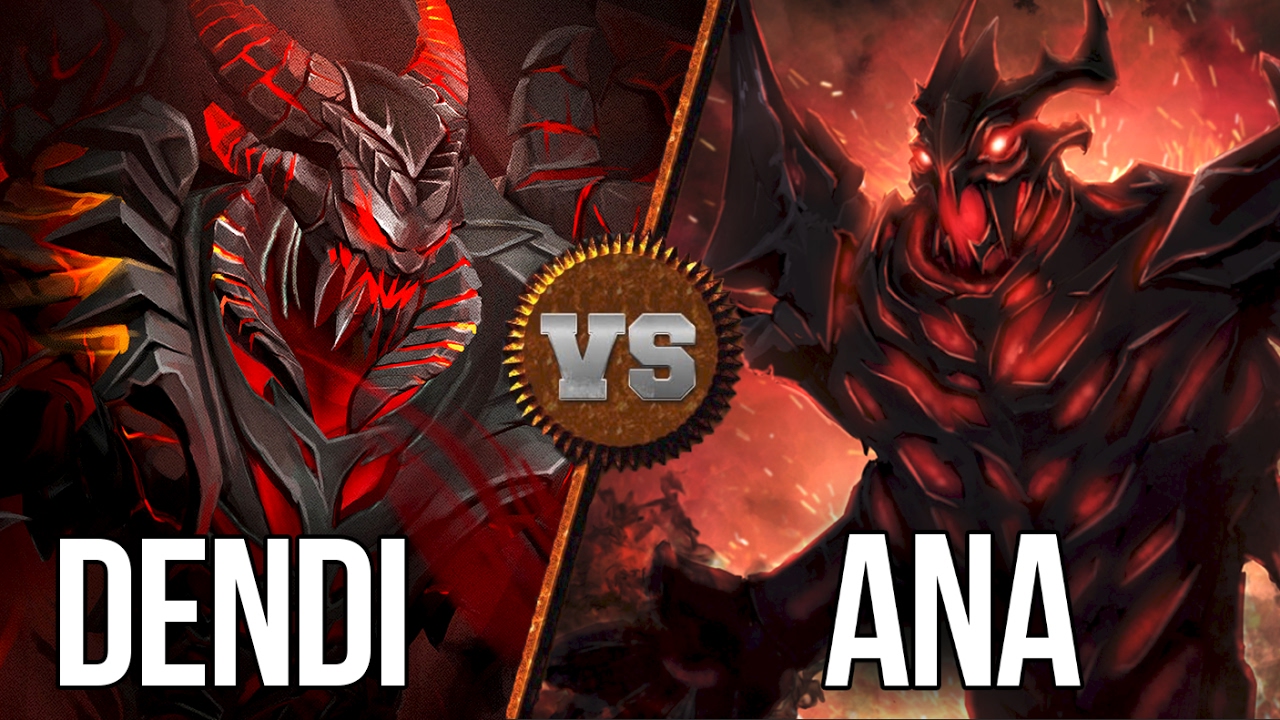 Dendi 7612MMR vs. Ana 8571MMR | ONLY A NUMBER? SHADOW FIEND BATTLE DOTA 2