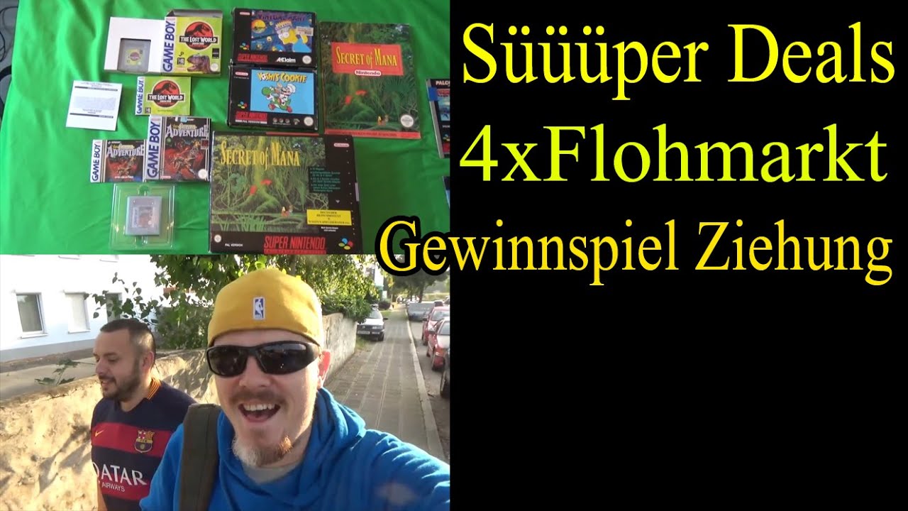 RPS-Ep.85-Gewinnspiel Ziehung-Süüper Deals-Ree Verschläft den Flohmarkt