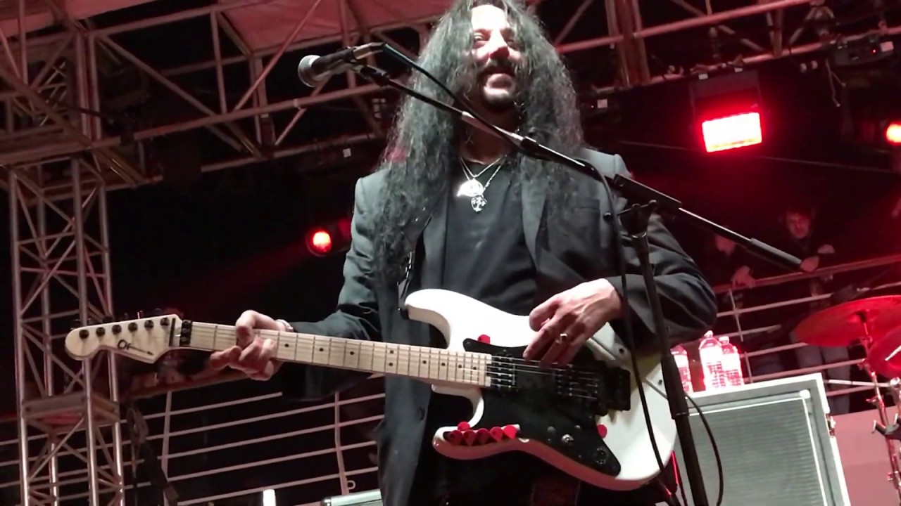 Autograph-epic guitar solo by Jimi Bell-2020 monsters of rock cruise