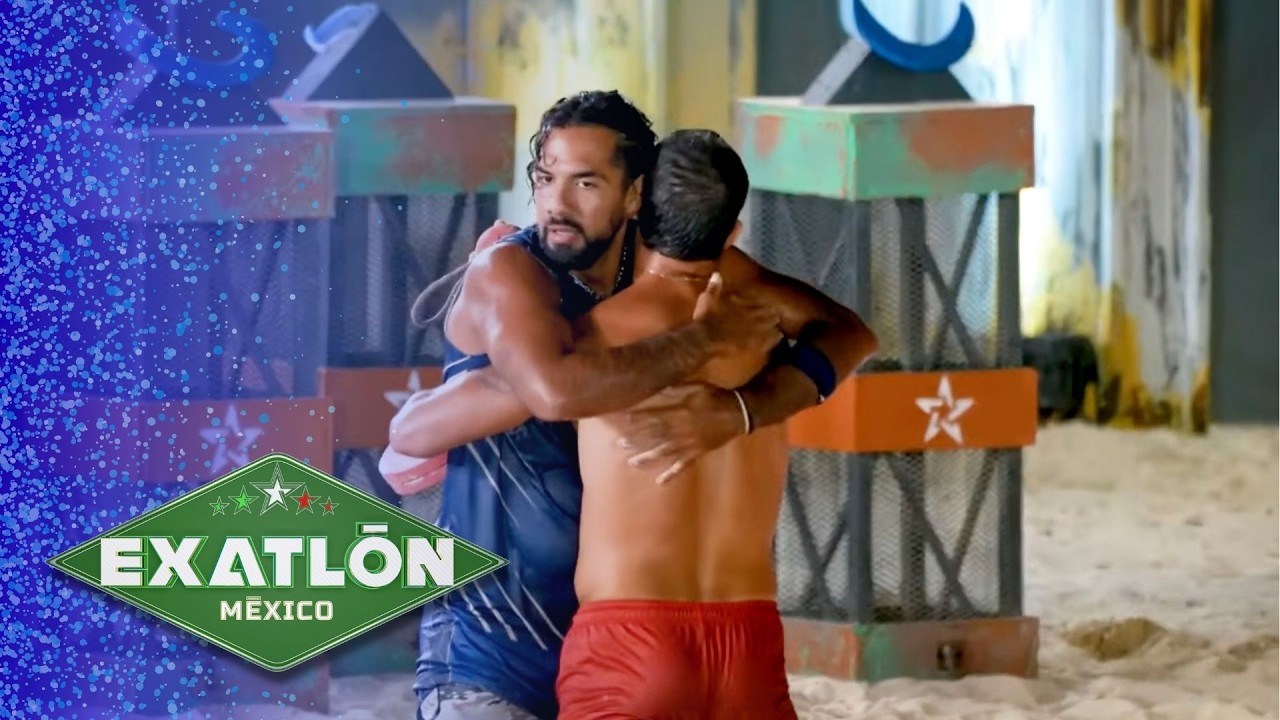 ¡Histórico momento!😱 Leo y 'Mono' se abrazan después de su duelo🫂👏 | Exatlón México 2026