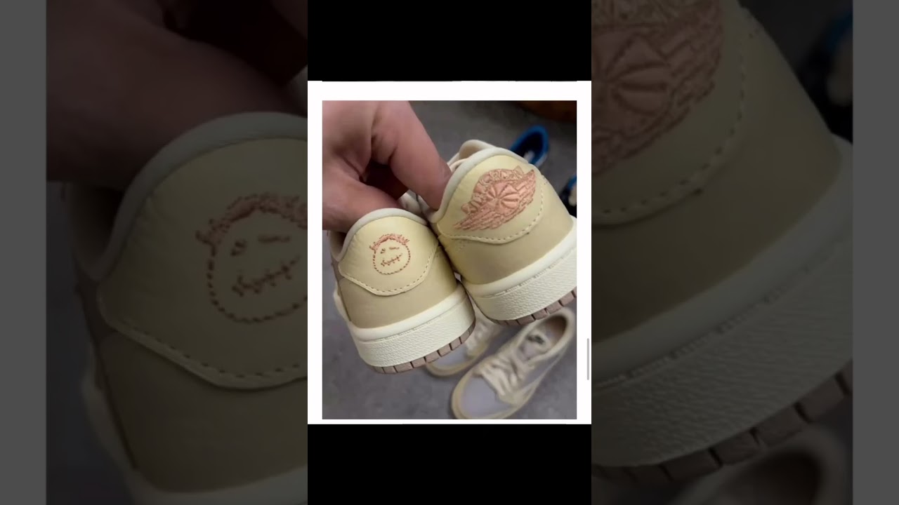 Air Jordan 1 Low Samples X Travis Scott 💯🔥🥶#sneakers #sneakerhead