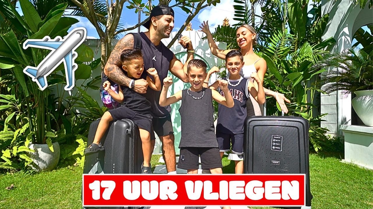 ONZE LANGSTE VLUCHT OOIT VLIEGEN VOOR ONZE DROOMVAKANTIE! | #810