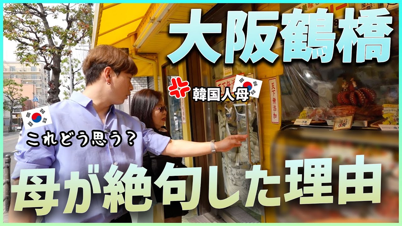 【悲報】大阪の鶴橋に韓国人の母を連れて行ったら嫌悪感を抱いた理由