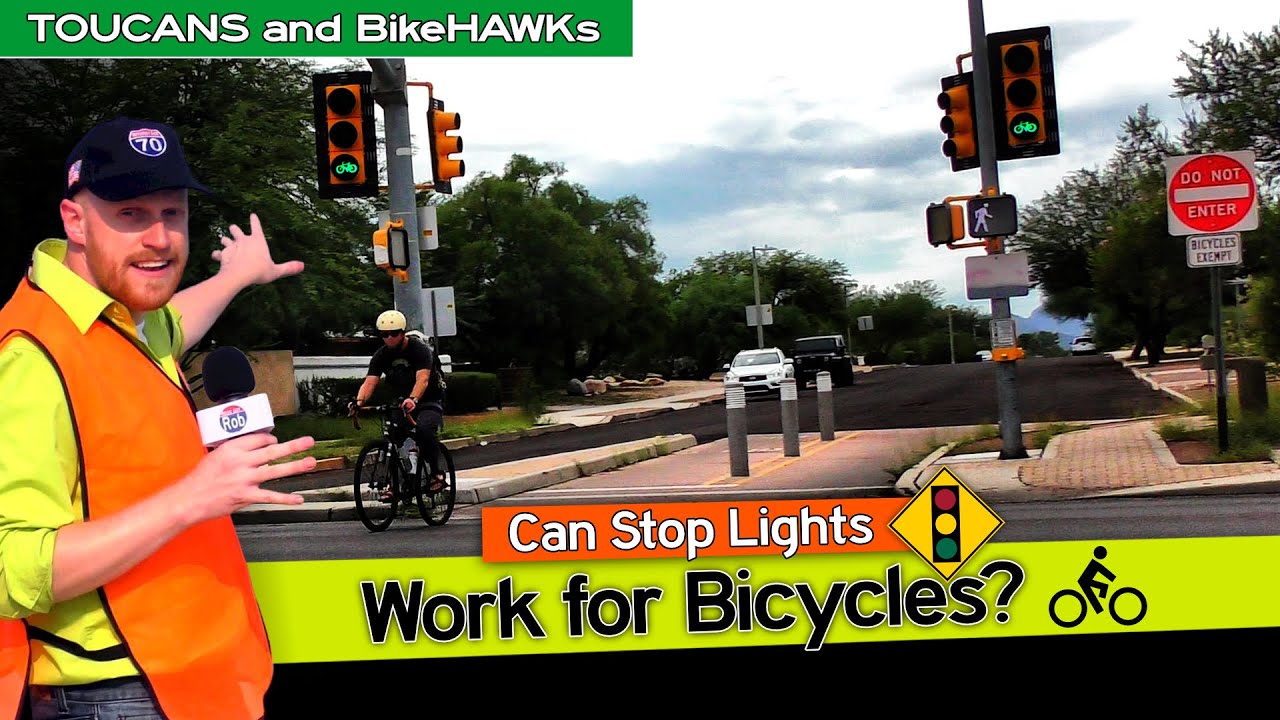 Stop lights can... RUIN a street for bicyclists?