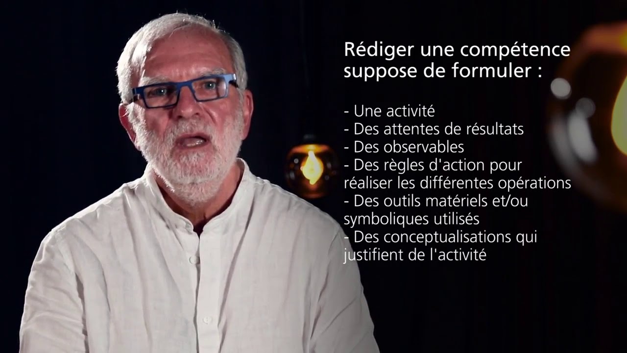 Rédiger une compétence par Jean Claude Coulet