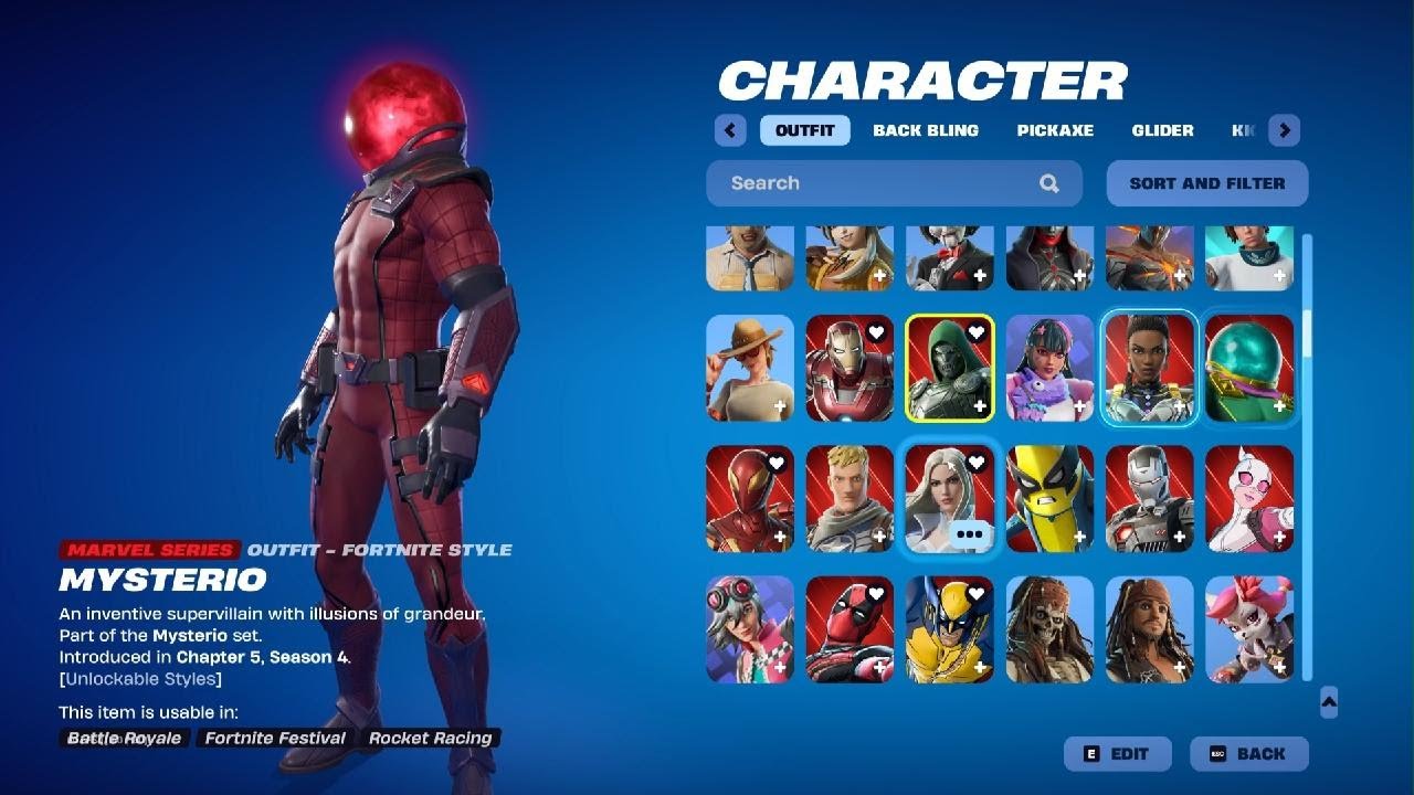 FORTNITE LOCKER TOUR!!!