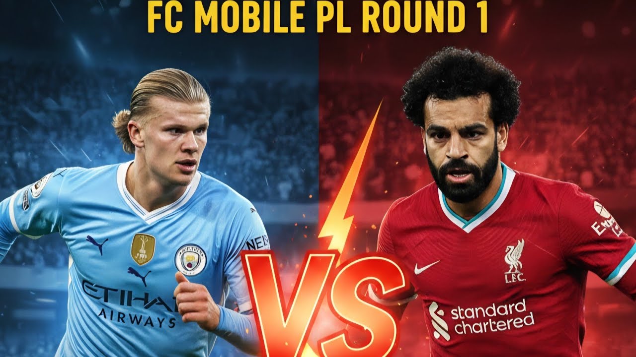 ERLING HAALAND VS SALAH! 🔥 Man City vs Liverpool | FC Mobile PL Round 1