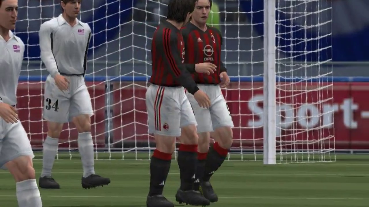 Pro Evolution Soccer 3 - 2003 - Милан против Реал Мадрид (PC)