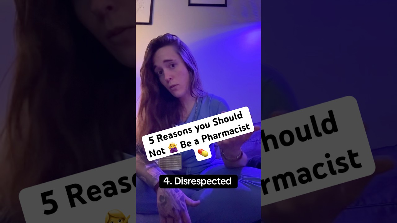 5 Reasons you Should Not 🙅&zwj;♀️ Be a Pharmacist 💊 #doctor #pharmacist #pharmacy #job #market #money