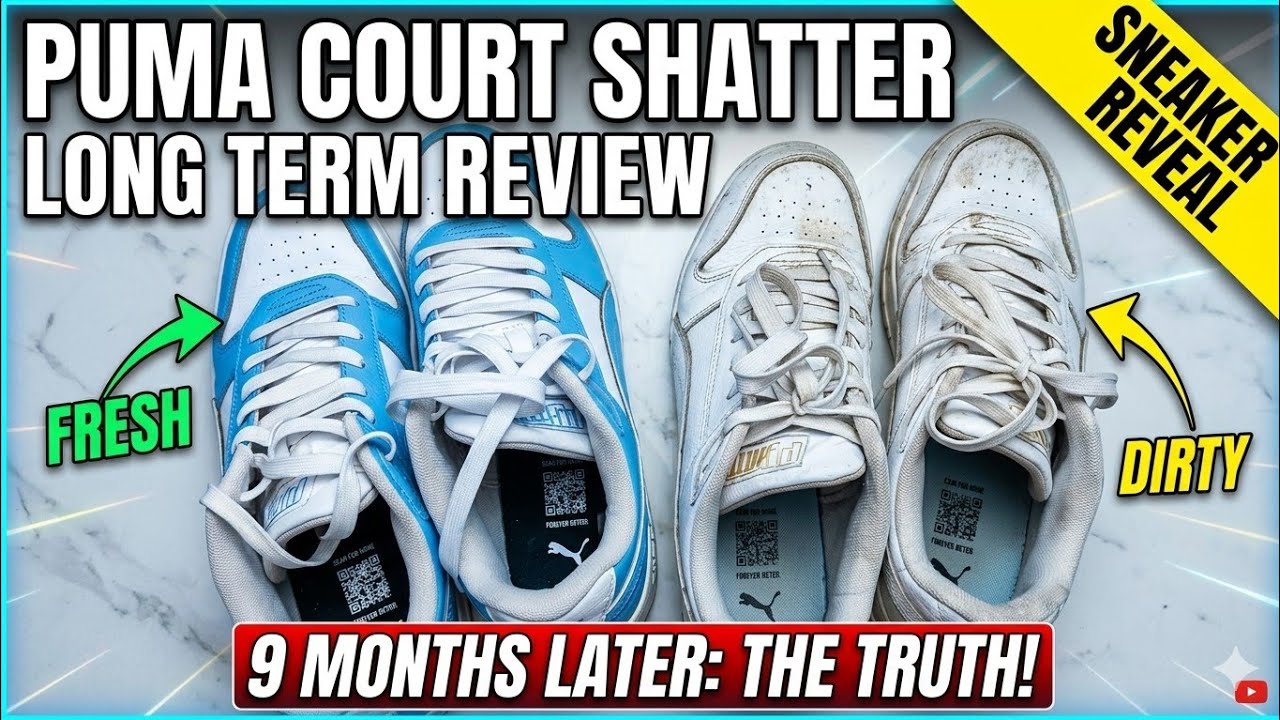 Puma Court Shatter Low men's sneakers long term review | After 1 year
