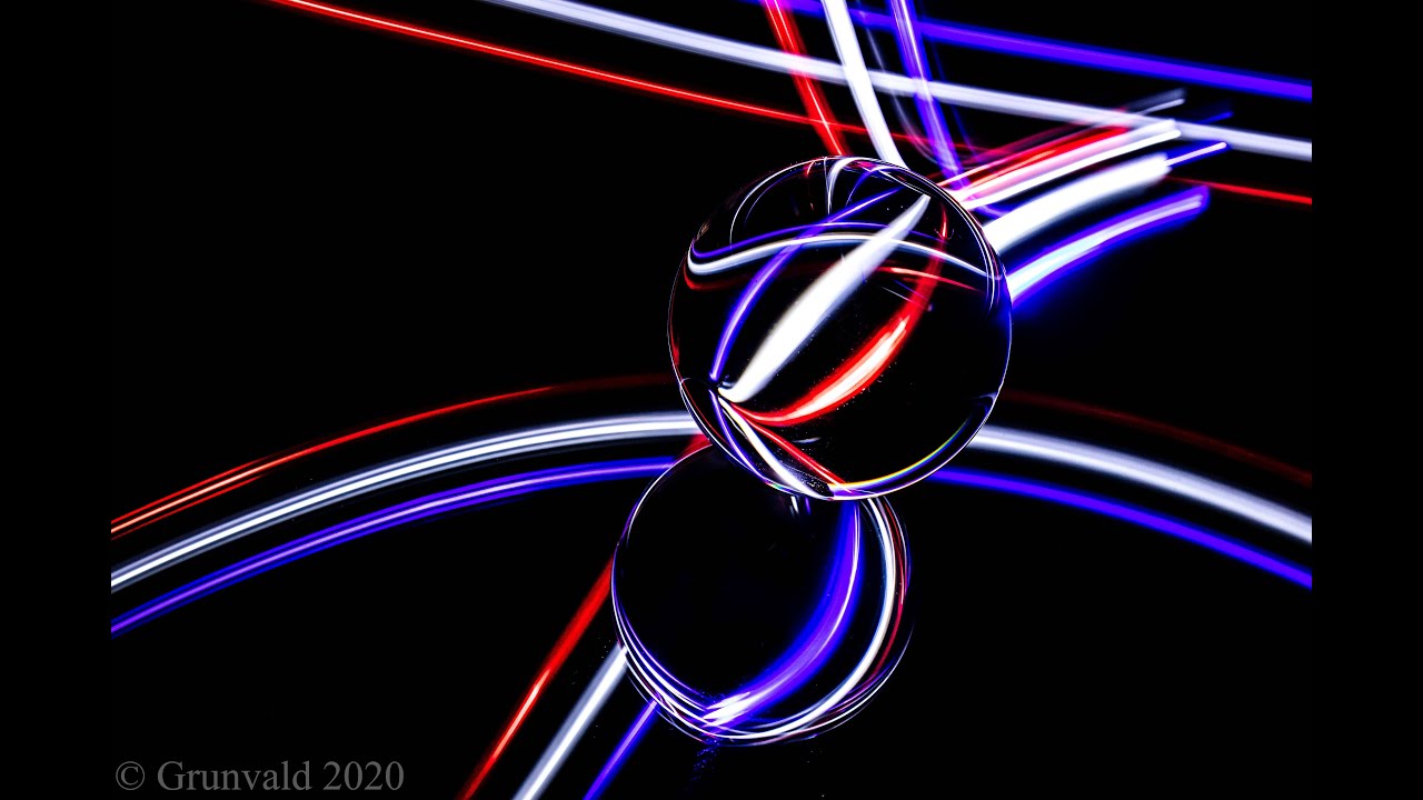 Glass Ball Lightpainting