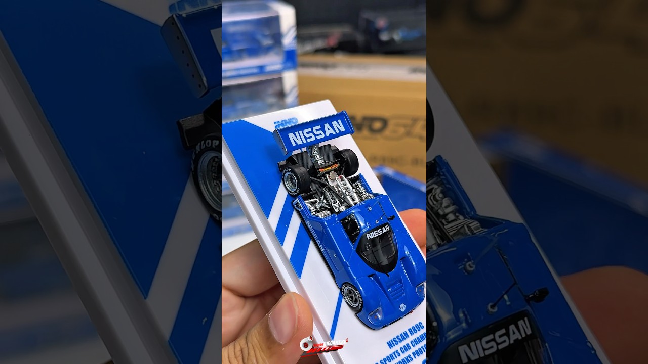 Unboxing INNO64 - Nissan R89C Blue