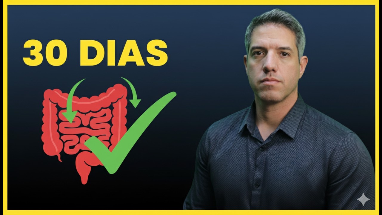 INFLAMAÇÃO OCULTA: Protocolo de 30 Dias que ELIMINA a Raiz Intestinal