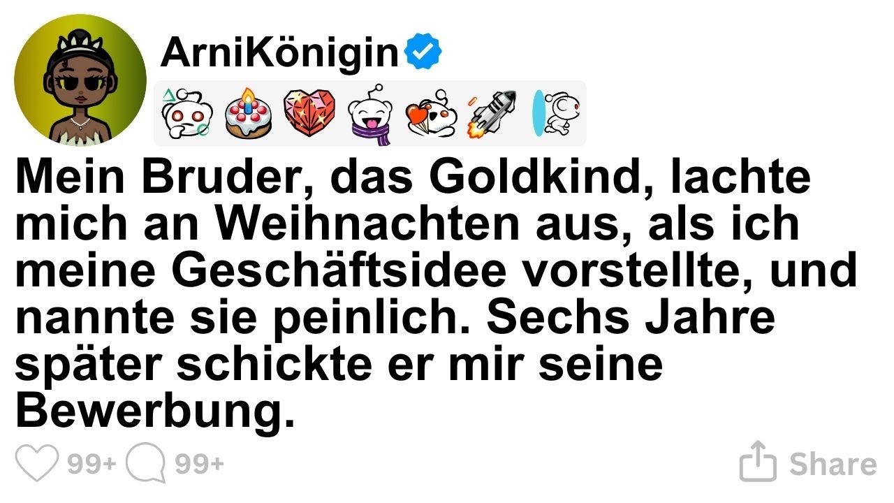 [GANZE STORY] Mein Bruder, das Goldkind, lachte mich an Weihnachten aus, als ich meine Geschäftside