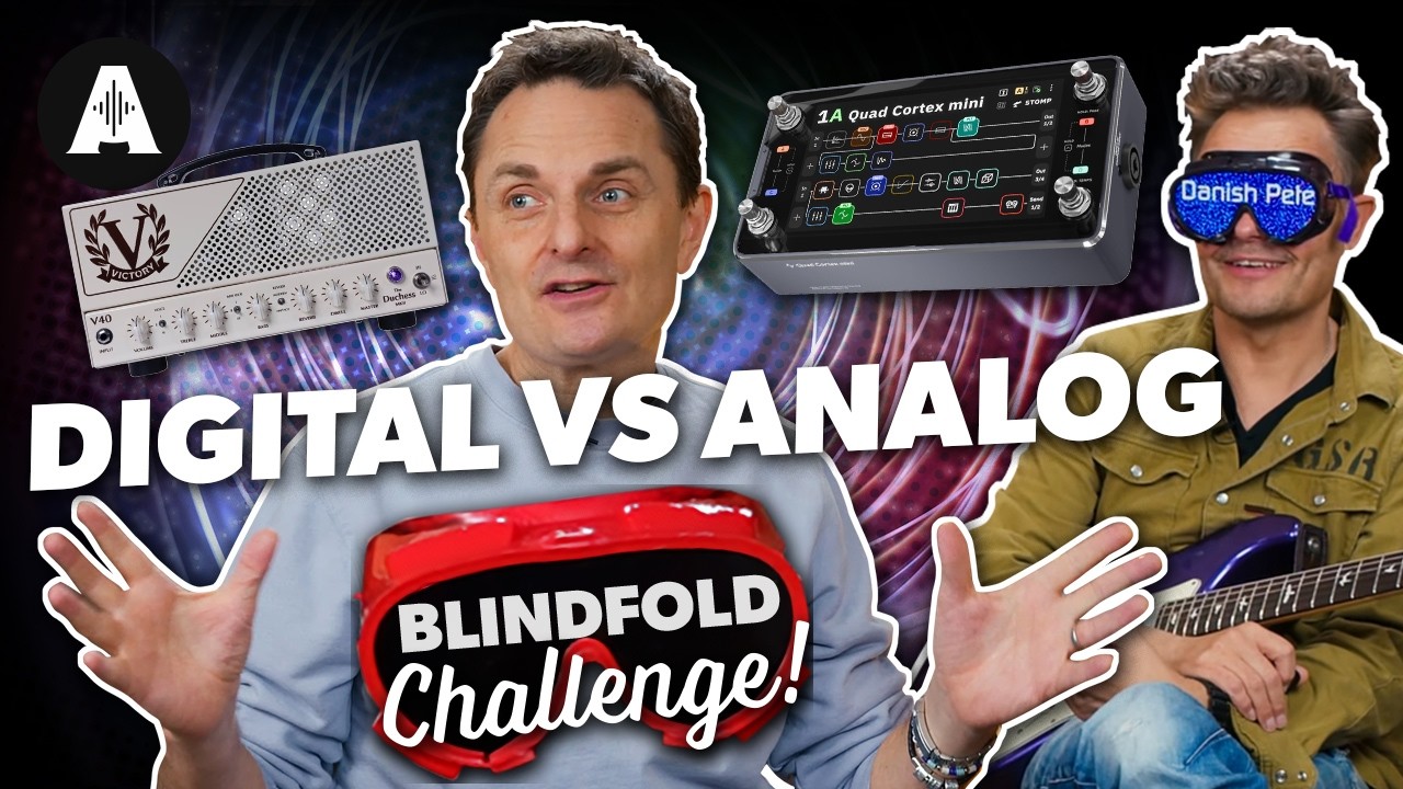 Digital vs Analog - Can You Feel It? - Blindfold Challenge!